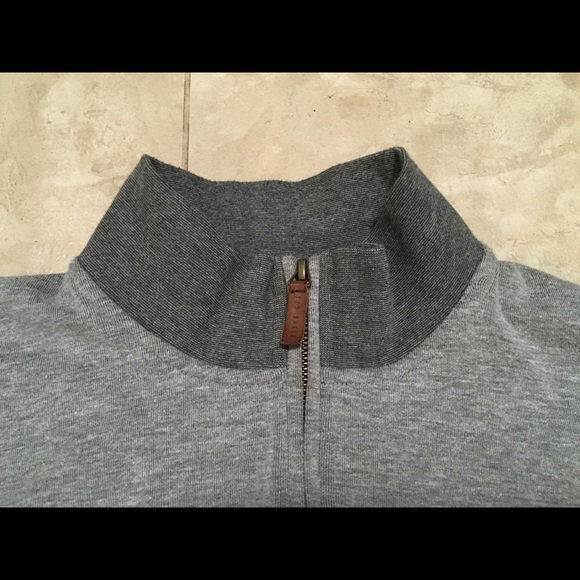 A Ted Baker London 1/4 Zip Pullover, Size 6/Large - Picture 4 of 6